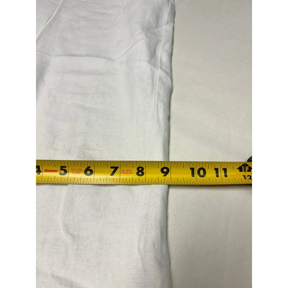 Banana Republic Athletic Linen Transition Pants White Mens 38x28 878276-02